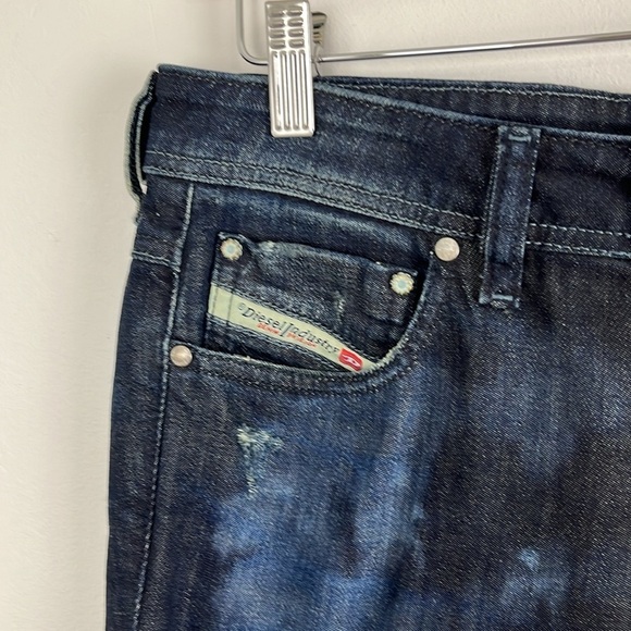 Diesel Rohny Dark Denim Jeans - Picture 4 of 13